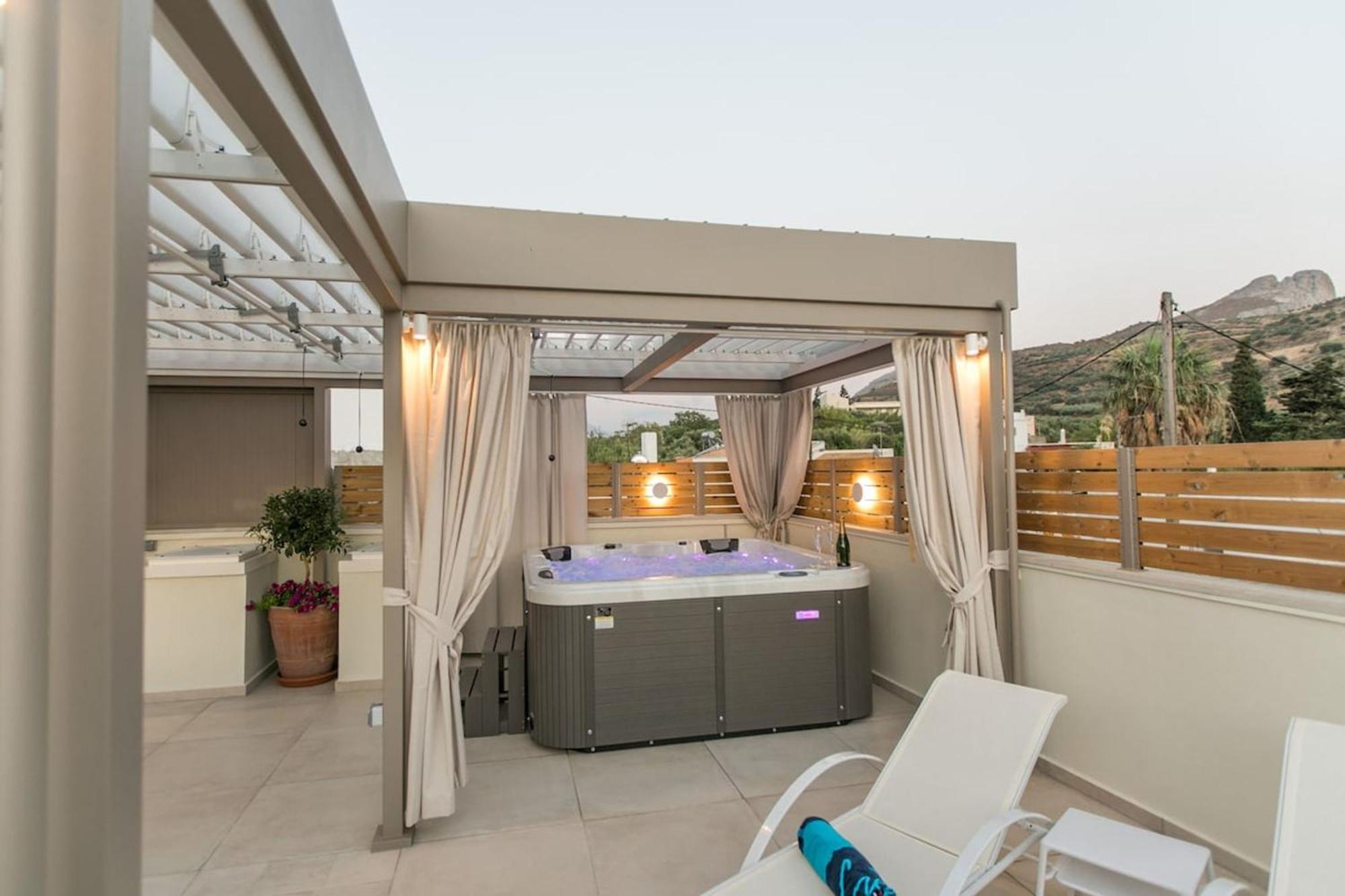 Lefkogeia Ekaterini Luxury Houseヴィラ エクステリア 写真