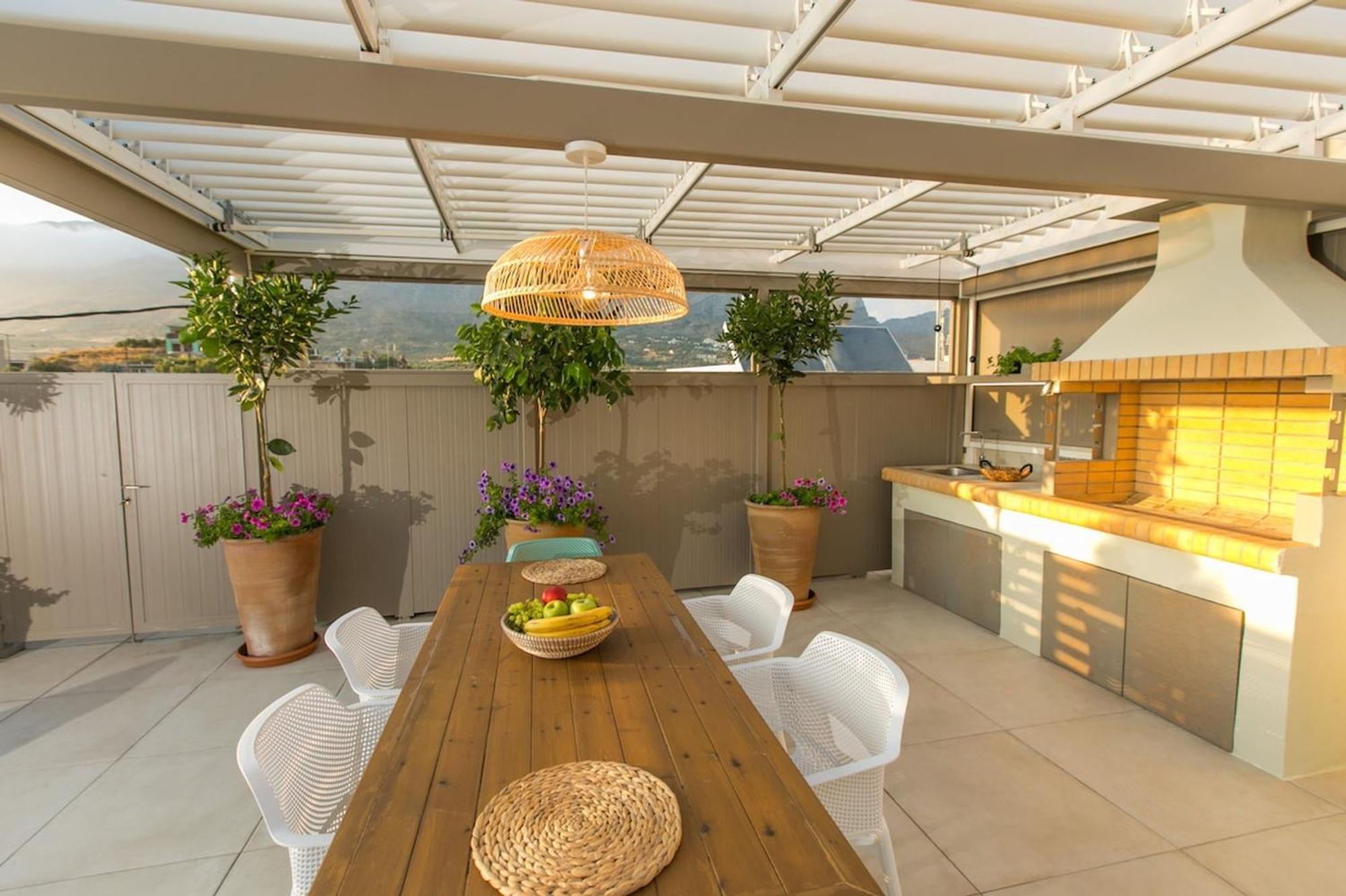 Lefkogeia Ekaterini Luxury Houseヴィラ エクステリア 写真