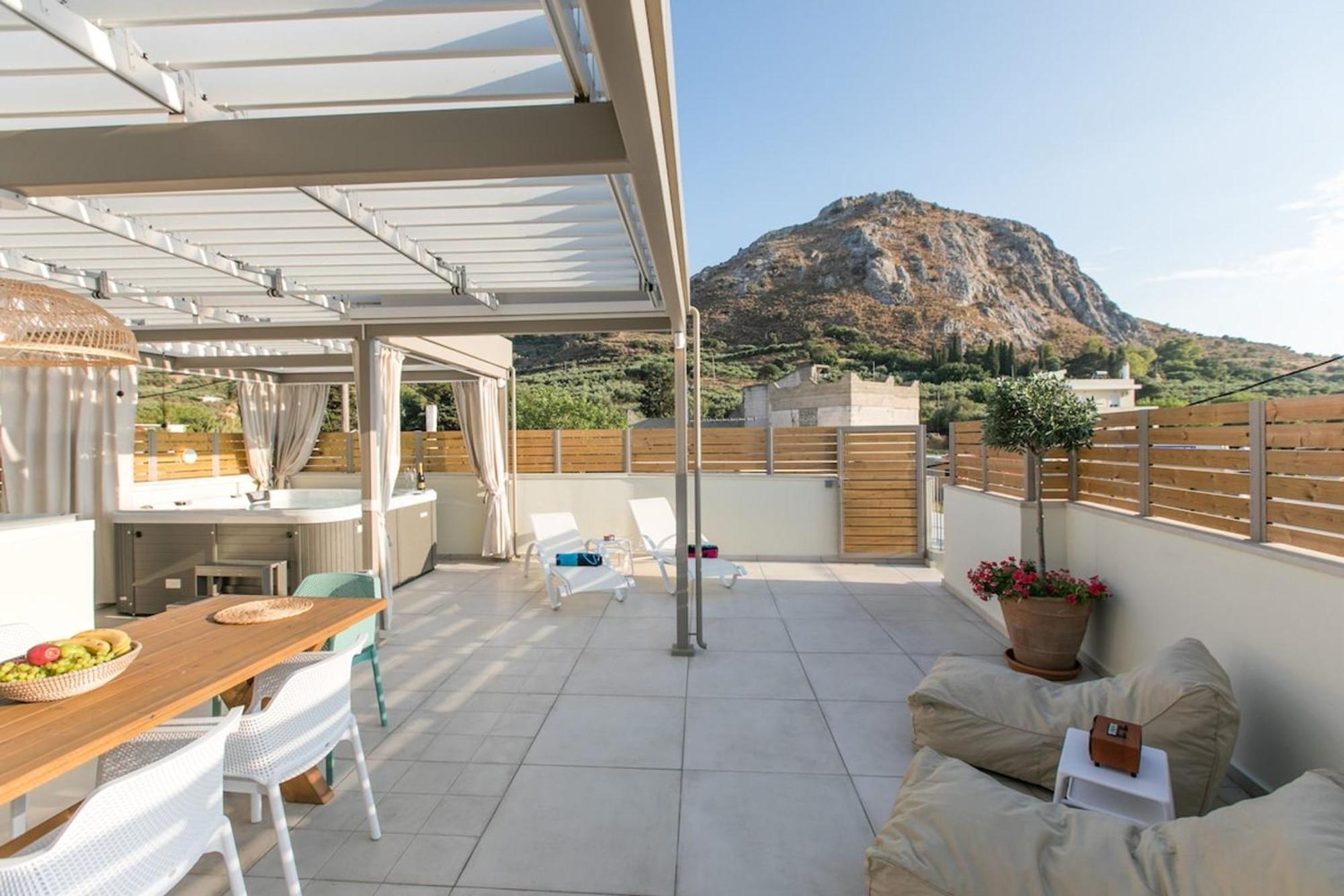 Lefkogeia Ekaterini Luxury Houseヴィラ エクステリア 写真